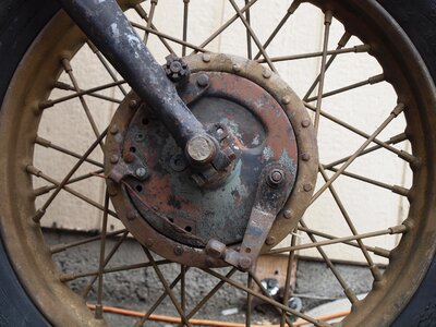 Harley davidson cult drum brake