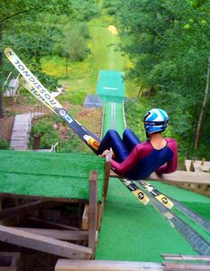 Action jump recreation