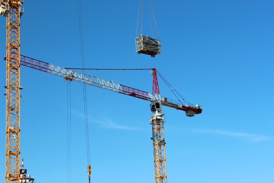 Technology construction load crane