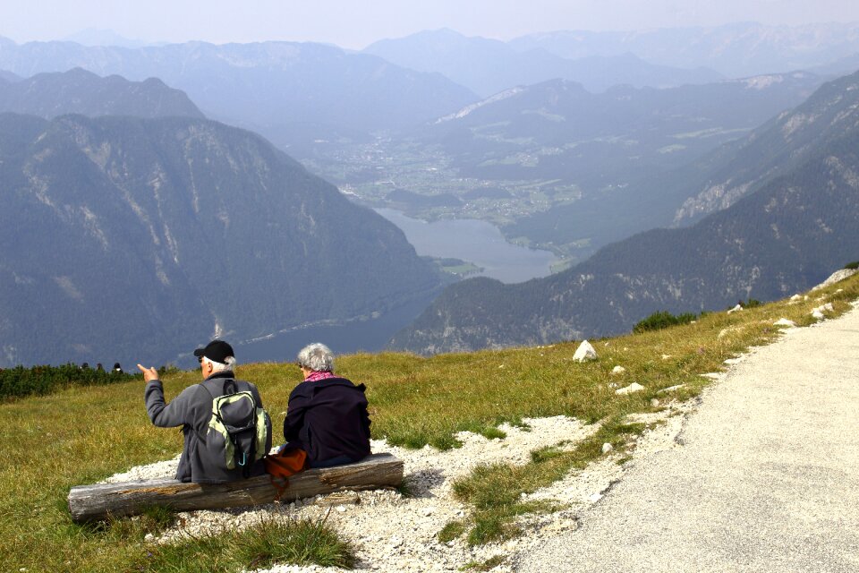 Mountain outlook bench