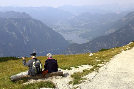 Mountain outlook bench