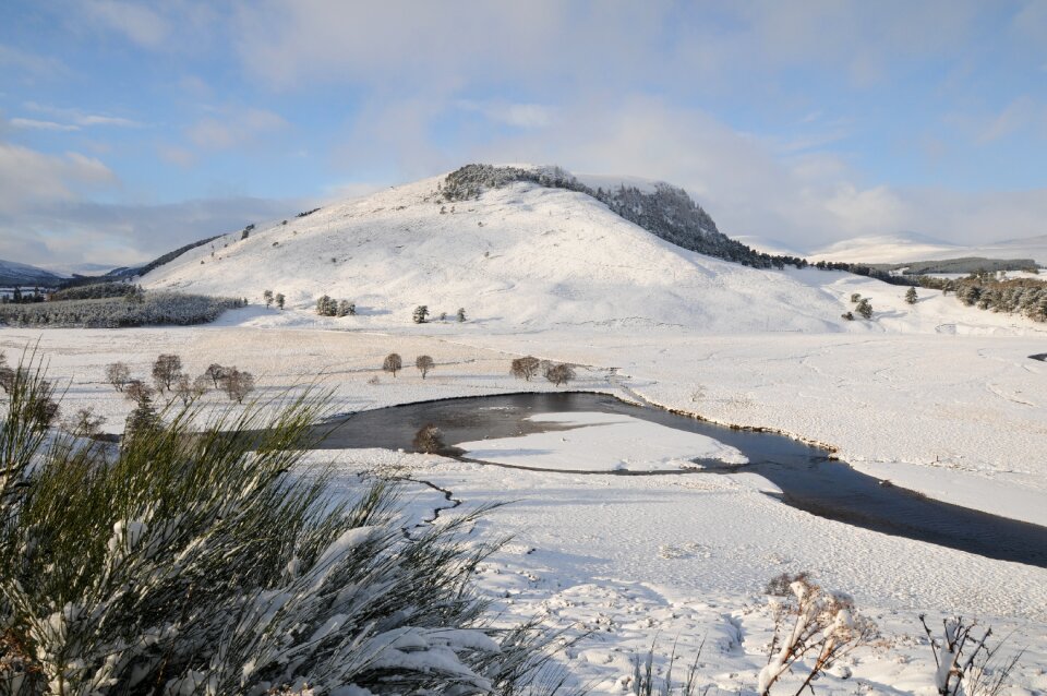 Scotland snow mountains