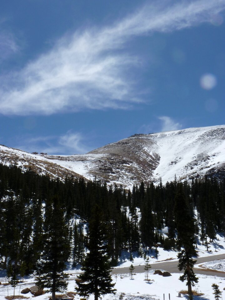 Rocky mountains hiking forest