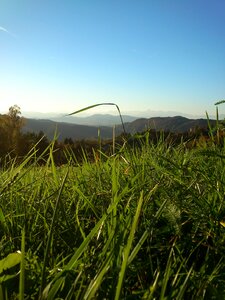 Blue nature mountain