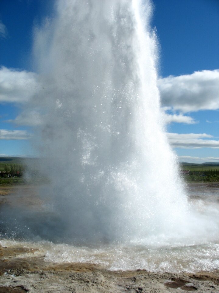 Iceland water hot