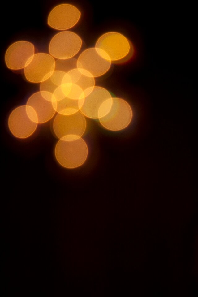 Gold backdrop glowing