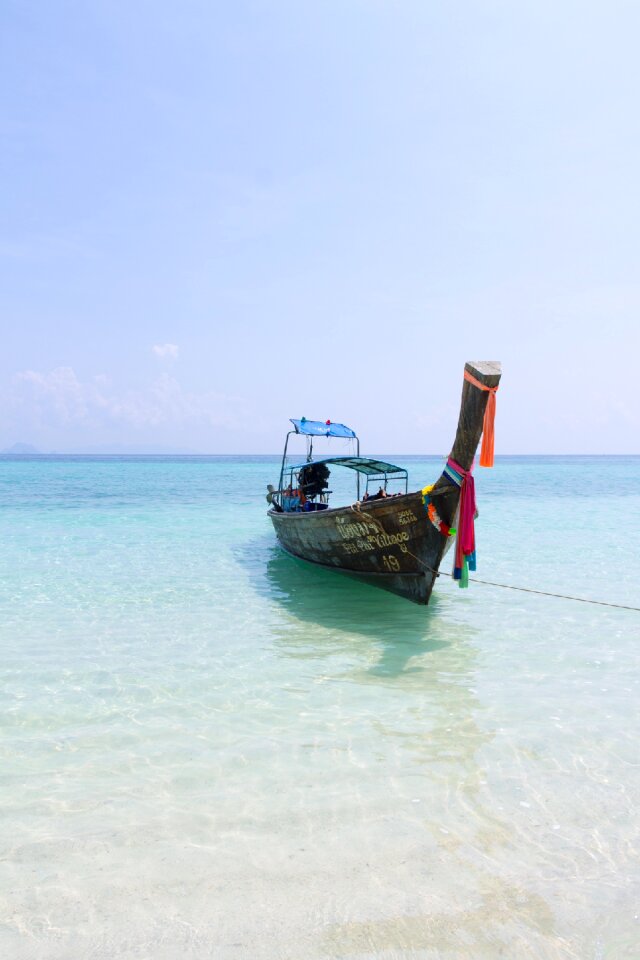 Blue travel ocean