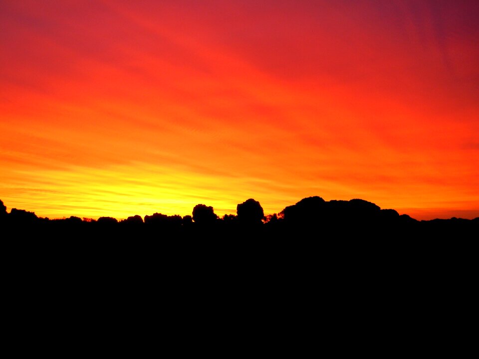 Landscape sun sky
