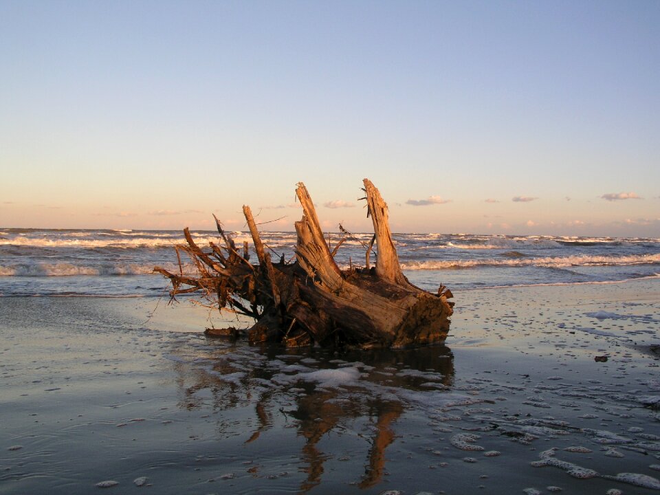 Beach rimini winter