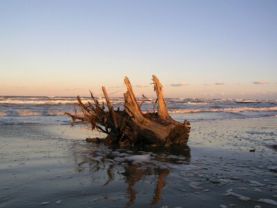 Beach rimini winter