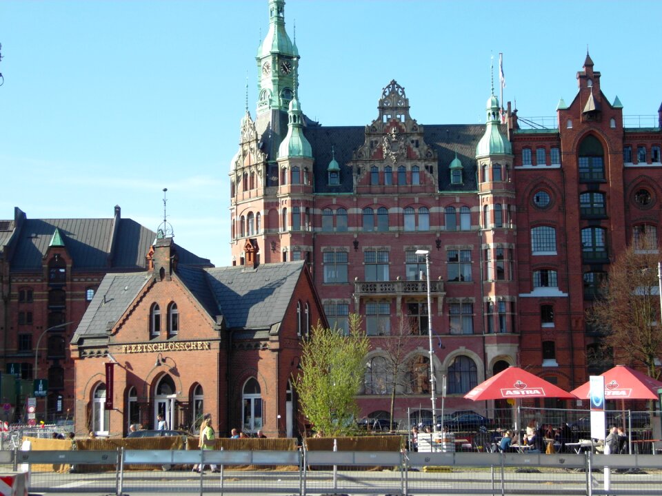 Building historic center hanseatic city photo