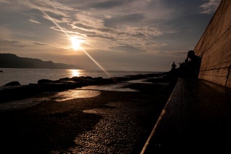 Sunset landscape porto