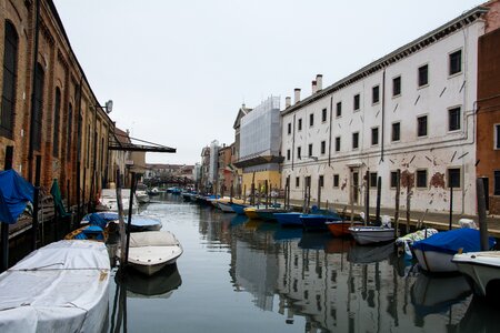 Quiet water without tourists