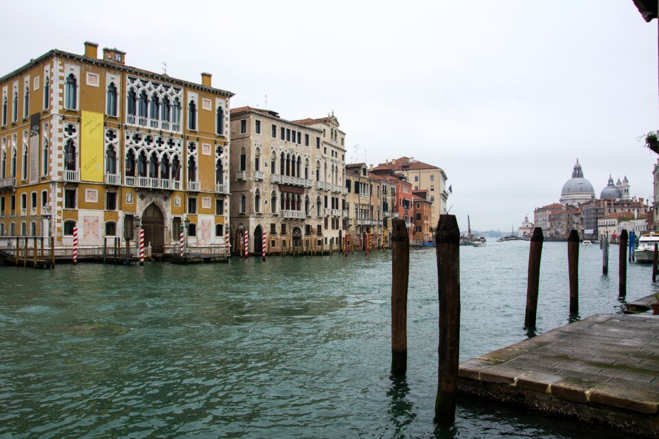 Venice canal grande italy