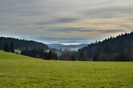 Switzerland landscape autumn mood