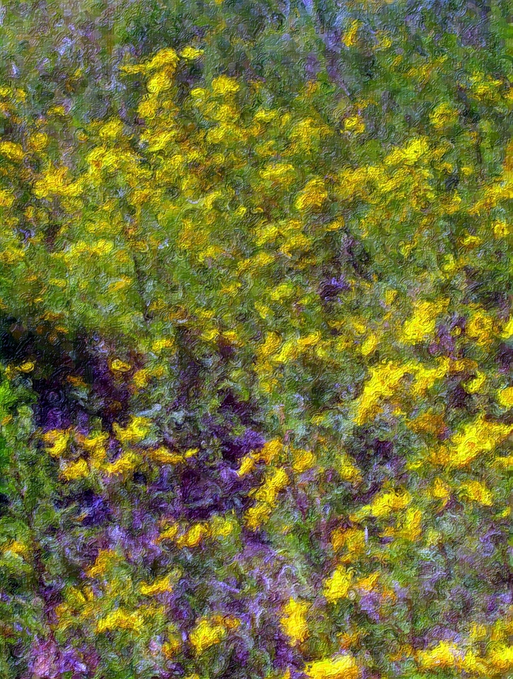 Spring floral pattern