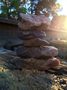 Balance stone natural photo