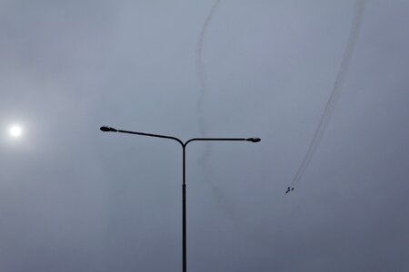 Lighting street lamp flugshow