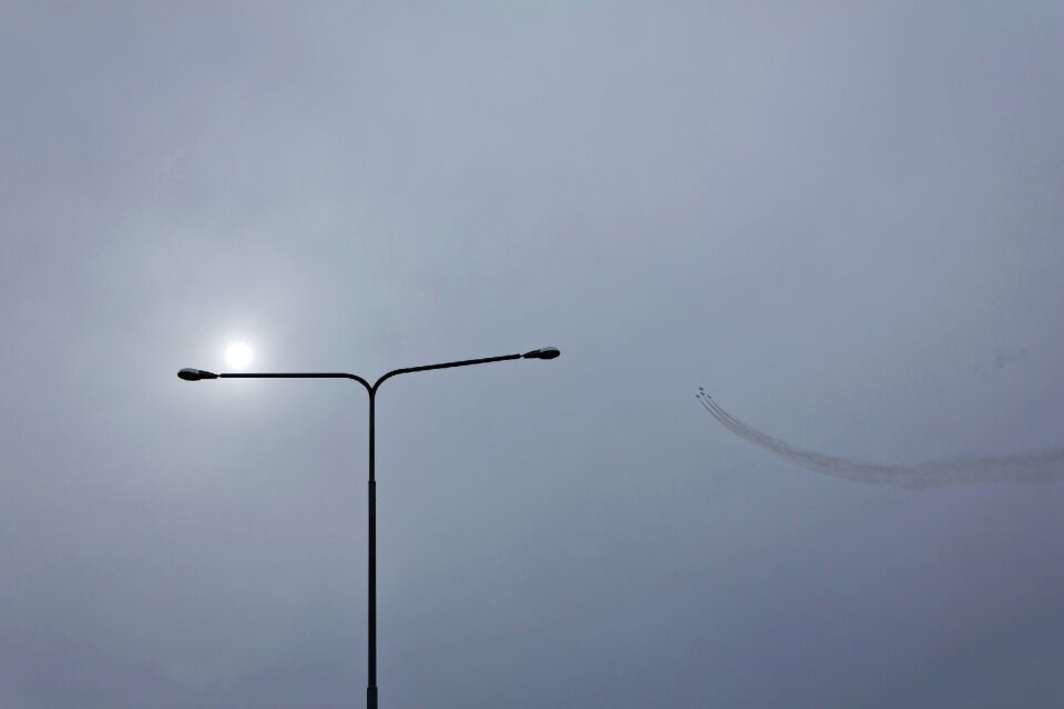 Lighting street lamp flugshow