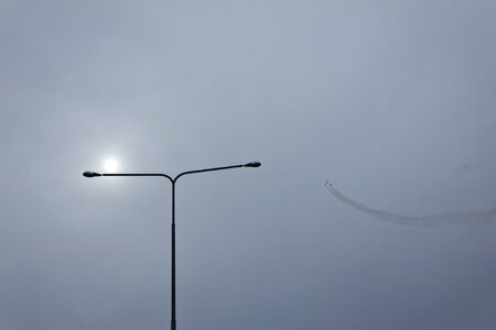 Lighting street lamp flugshow