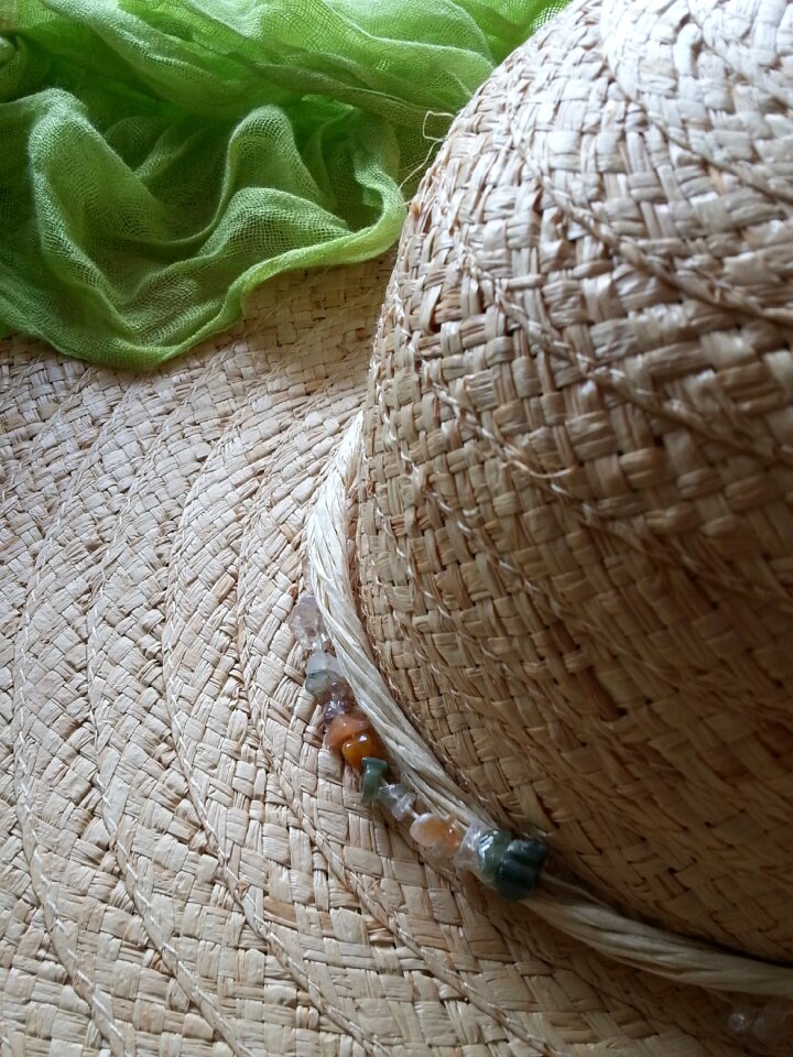 Straw hat hat headwear