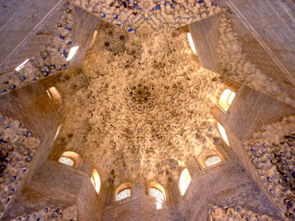 Alcazaba granada ceiling