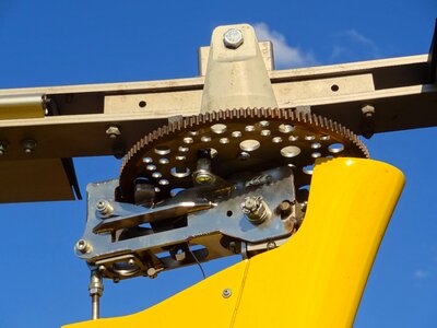 Rotor blades wing screw