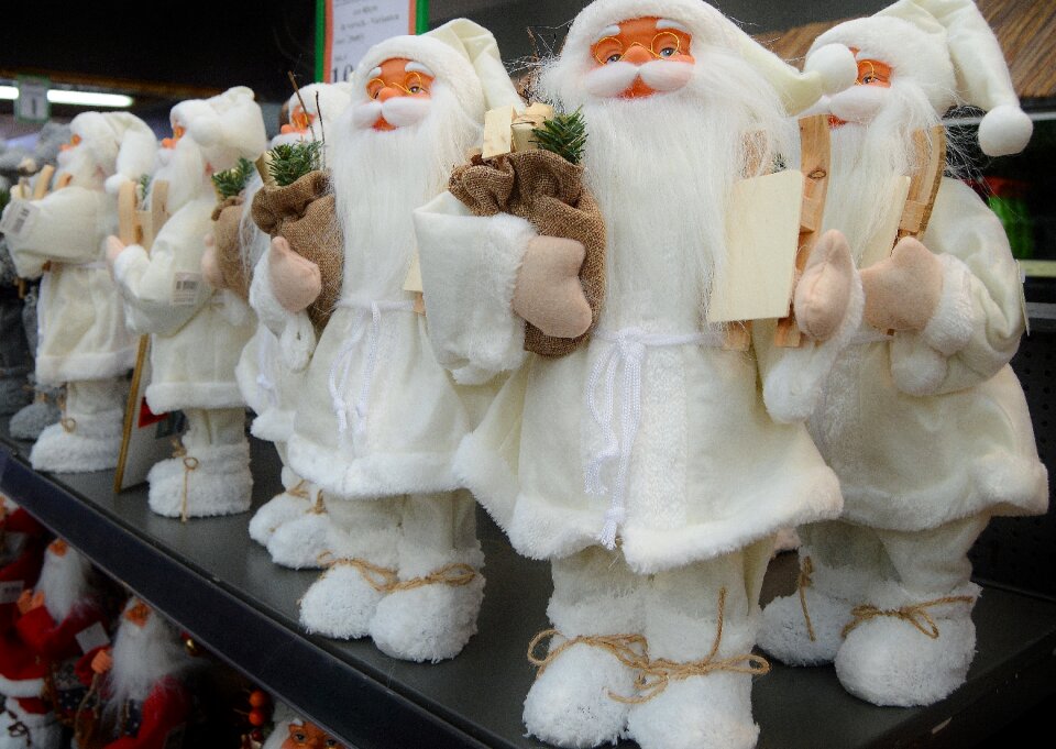 Christmas decoration white