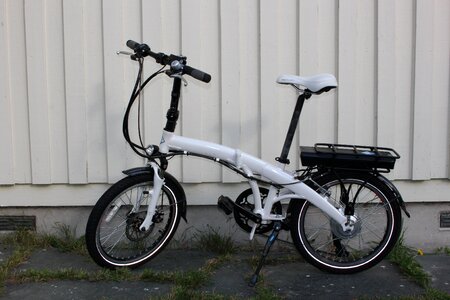 Foldable electric bike 250w photo