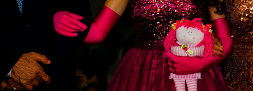 Party debutante accompanying