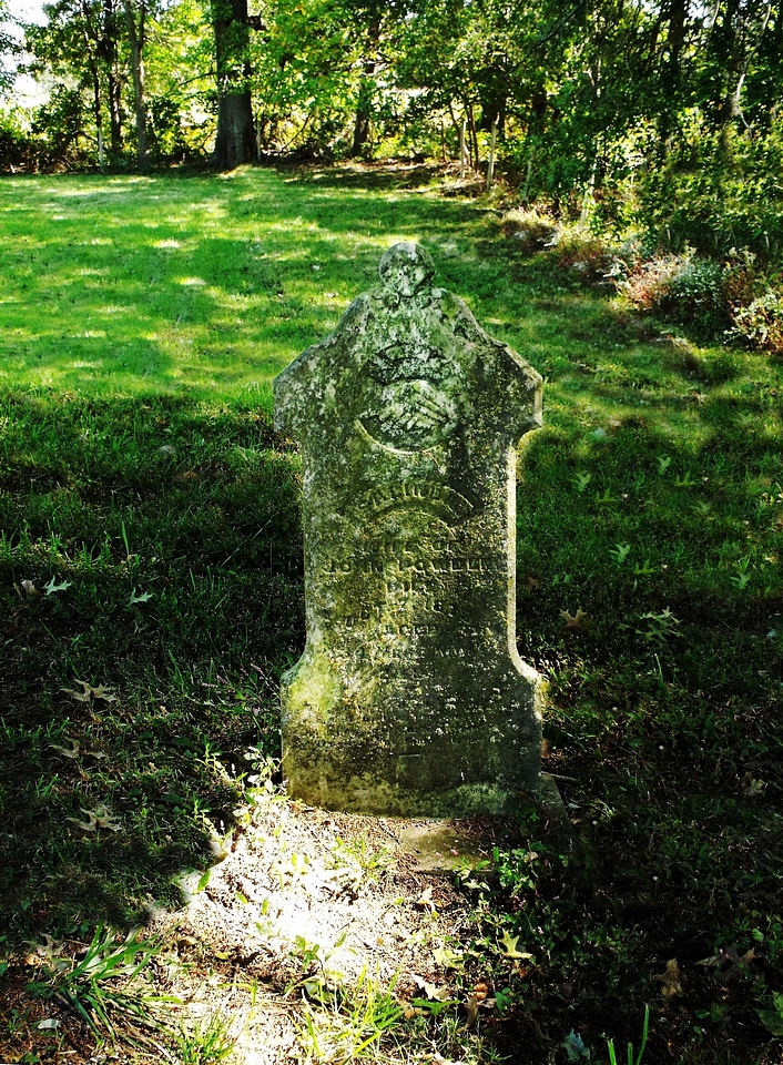 Marker headstone private