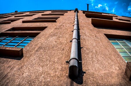 Window modern architecture facade of building photo