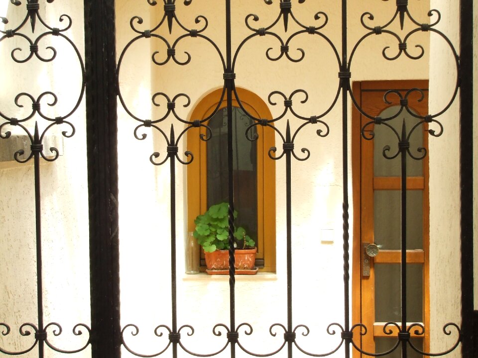 House facade house entrance front door