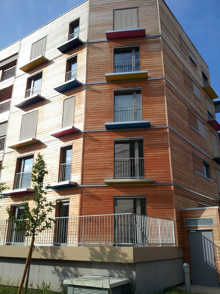 Architecture building bbc cladding wood