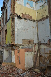 House destruction walls