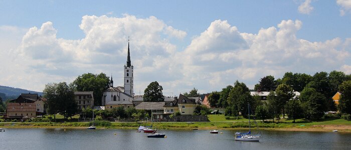 Summer lipno water