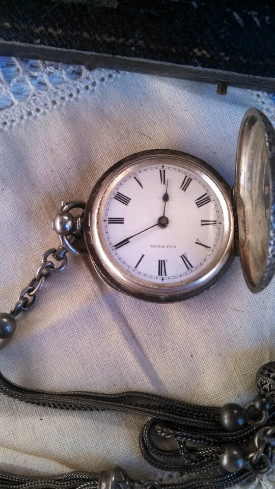 Old vintage timepiece