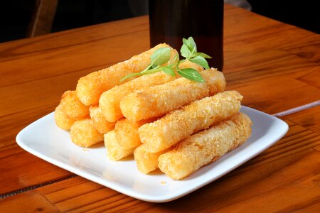Cassava fries snack
