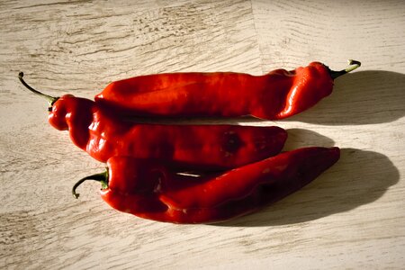 Red spices hot photo