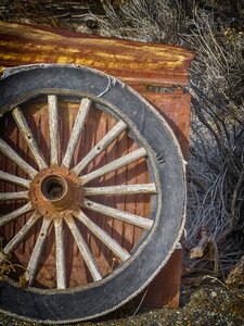 Wheel vintage texture