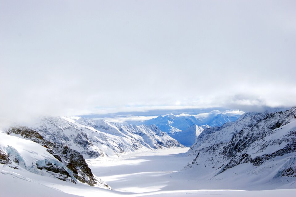 Snow landscape snow winter