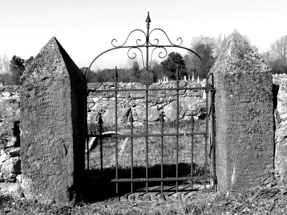 Entrance spooky gothic