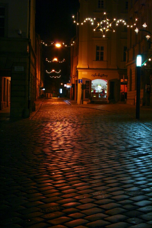 City street christmas