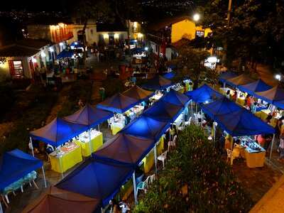 Colombia medellin paisa town photo