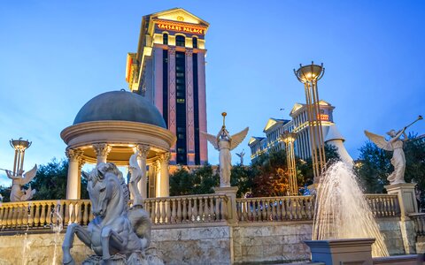 Hotel architecture fountain