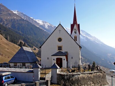 Austria steeple sky
