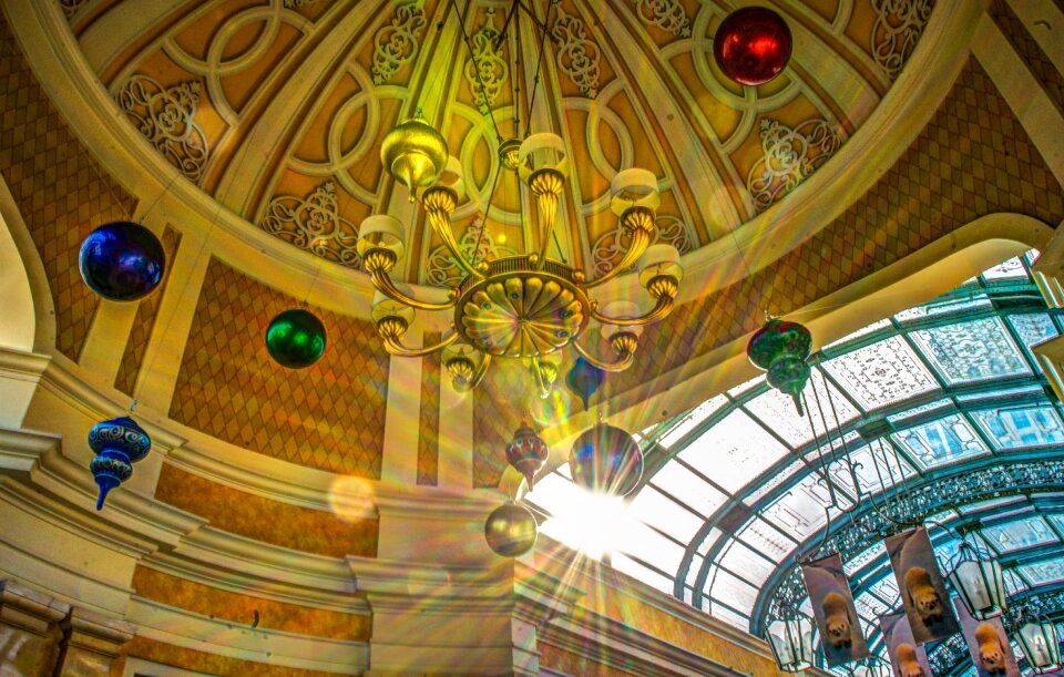 Interior ceiling christmas