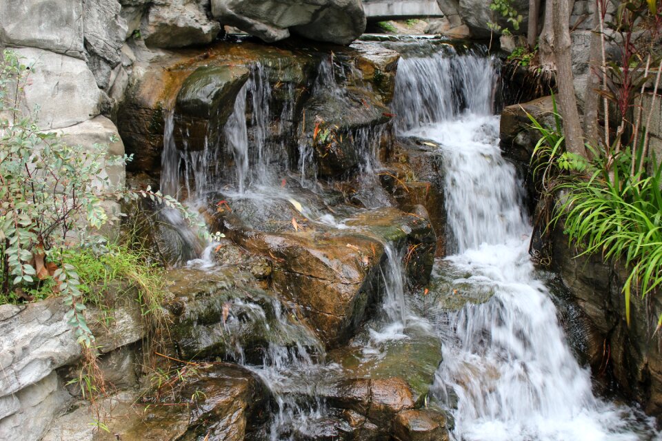 Running water park views