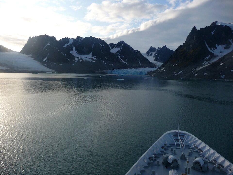 Scenery winter sea photo