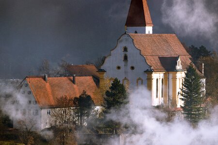 Ghostly haze mysterious